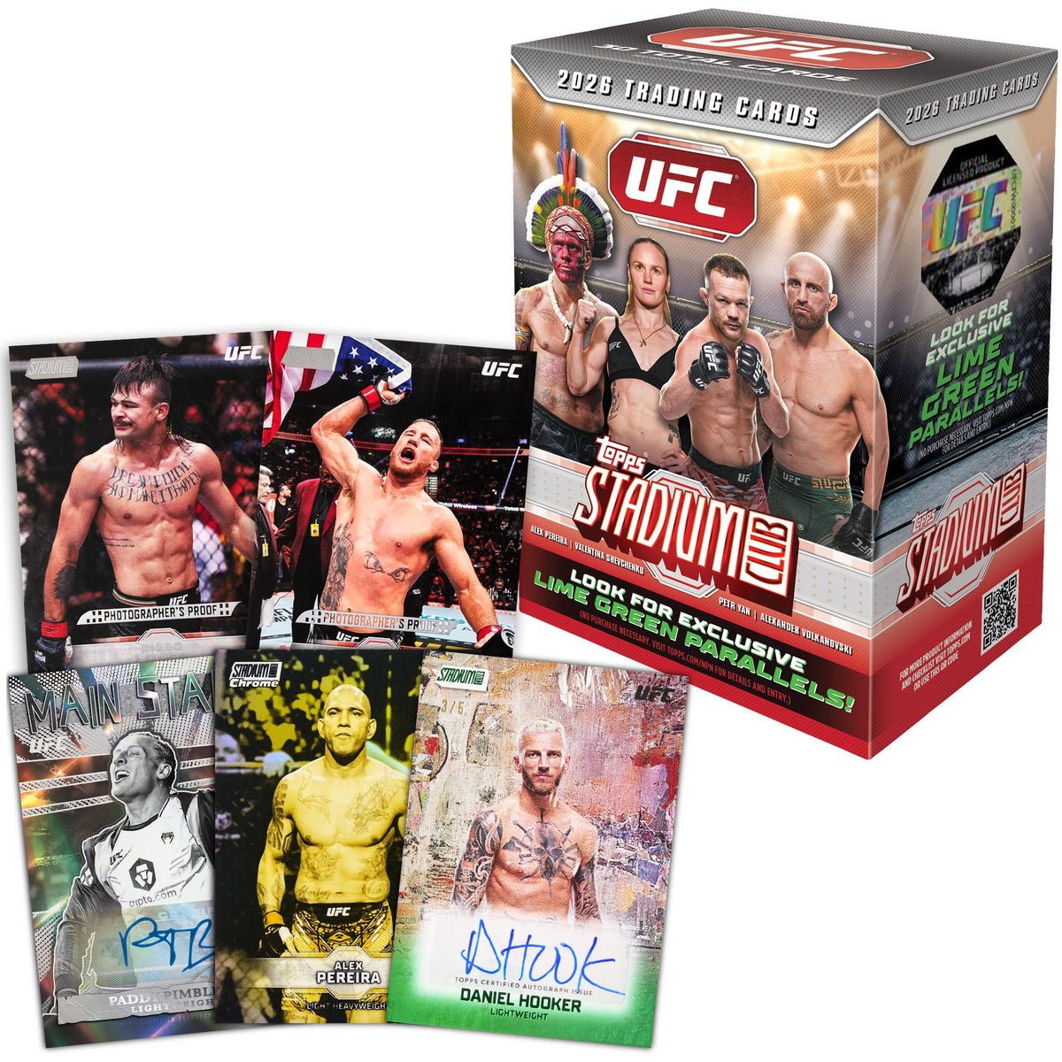 2026 Topps Stadium Club UFC - Factory Sealed - Value Box