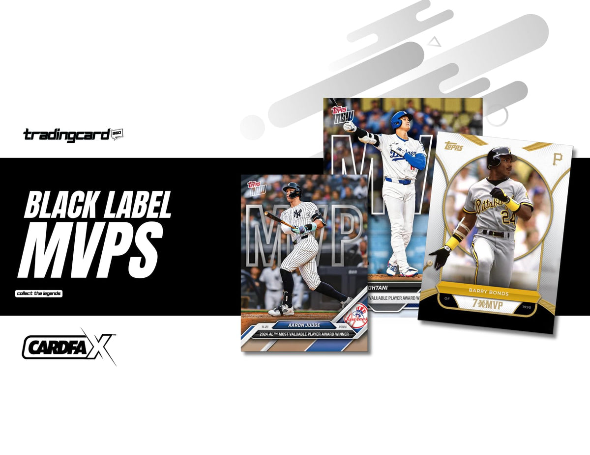 Black Label Baseball Card Box | The Only 3 Card Graded Box Featuring a Guaranteed Gem! TradingCard360® Collect The Legends