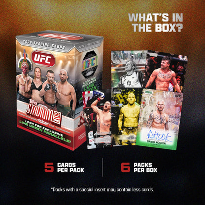 2026 Topps Stadium Club UFC - Factory Sealed - Value Box
